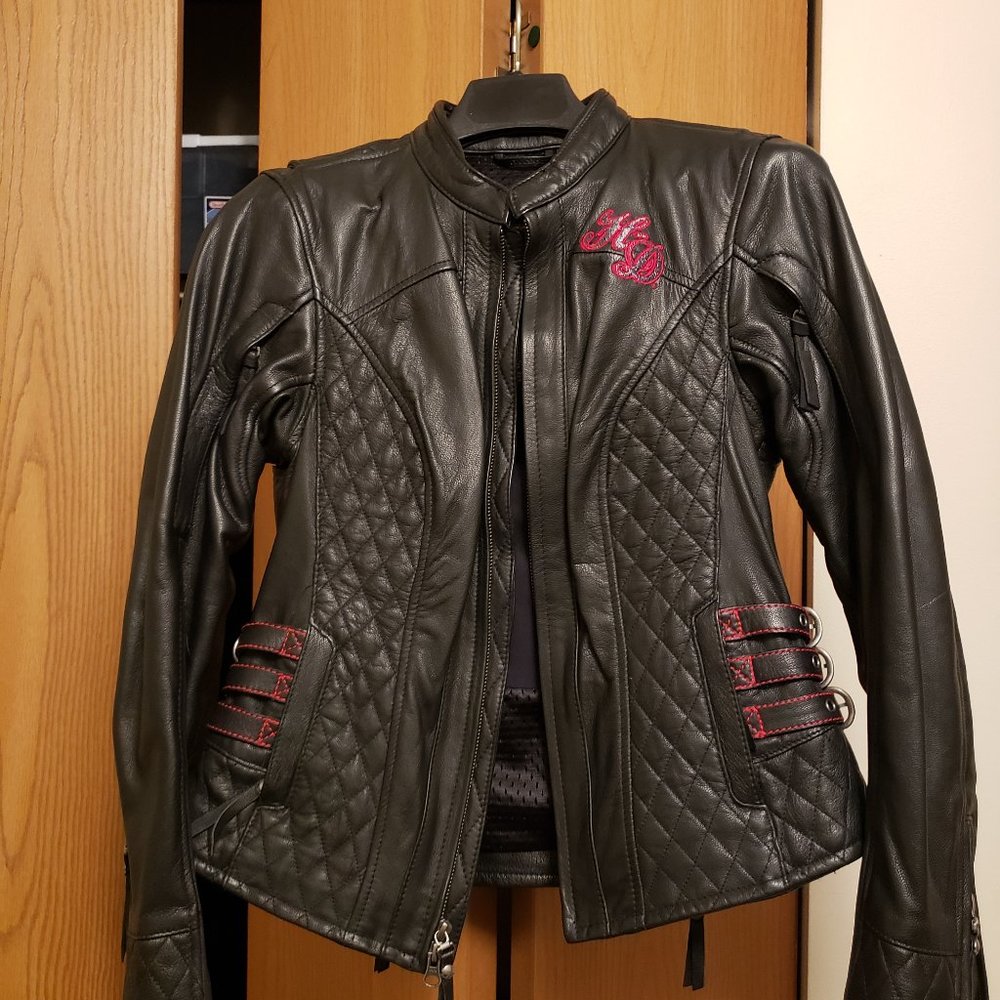 Harley Davidson Willie G Scroll Leather Jacket